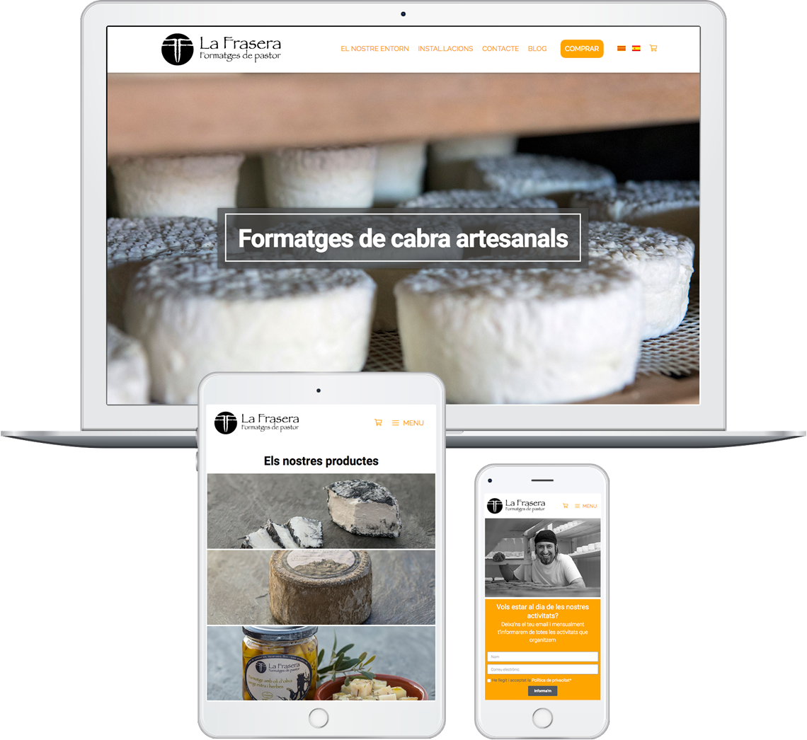 Brandall Agency La Frasera Website Design
